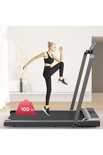 ETG Foldable Treadmill, Smart Walking Running Machine, with 2.0HP Electric Treadmill