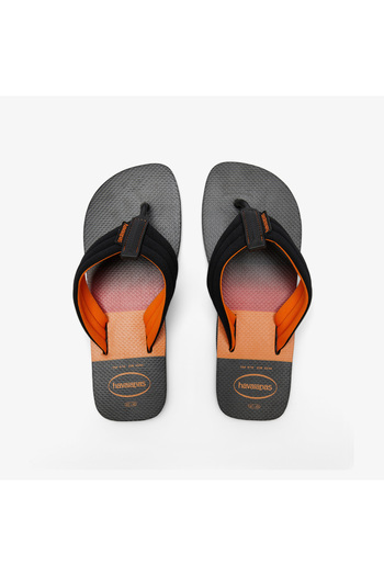 Havaianas Μαύρες παντόφλες Urban Print Unisex