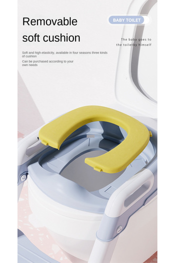 Little Mom Children's toilet reducer, Little Mom, foldable with ladder, height adjustable in 2 positions, surface