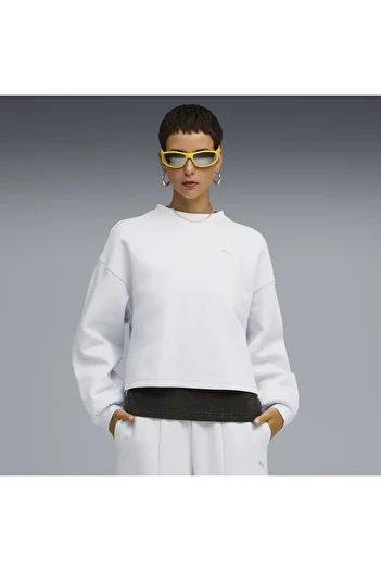 Puma Esențiale pentru garderobă, bluză tip crew oversize pentru femei