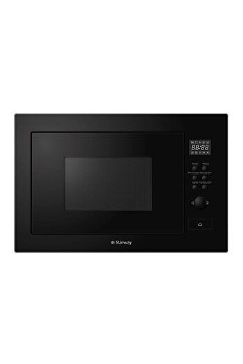 starway 30 Lt Built In Microwave Oven, Grill, Digital Screen, 1450 Watt, Total Steel Surface and Cavity
