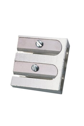 Herlitz Material Metal, Double Sharpener, One Piece/Blister Pack,