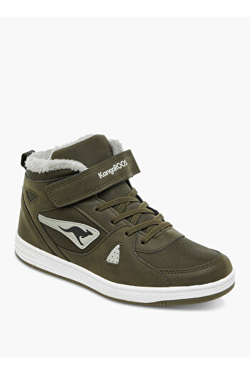 Kangaroos Women's Panelled High Top Shoes with Hook and Loop Closure