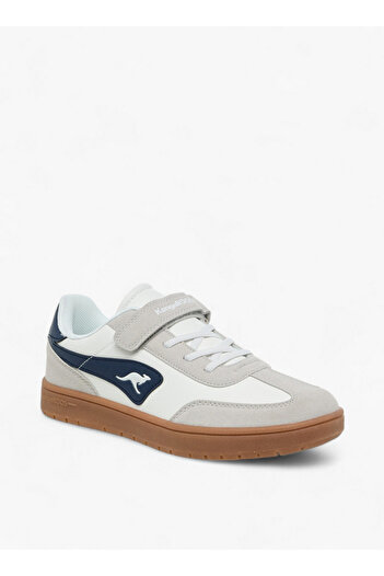 Kangaroos Women's Panelled Sneakers with Hook and Loop Closure