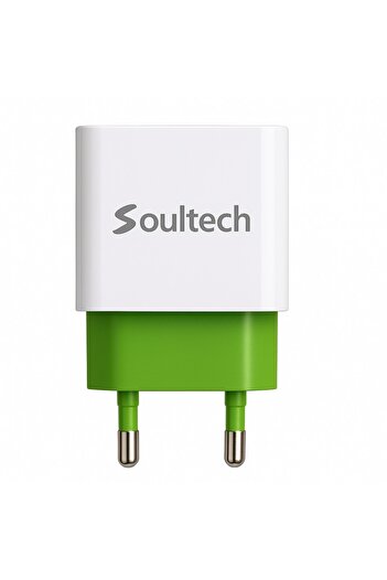 Soultech iPhone Uyumlu Şarj Aleti ve Kablo Seti | 2.1A Hızlı Şarj | USB – Lightning Girişli