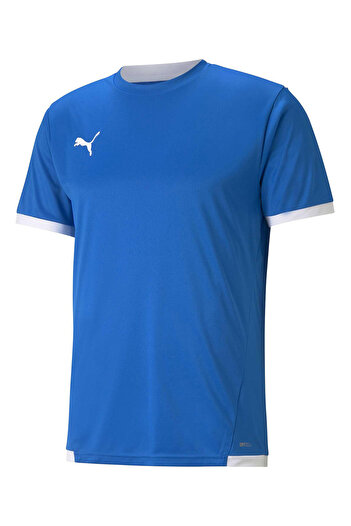 Puma Μπλουζάκι με στρογγυλή λαιμόκοψη από μαλακό υφασμάτινο αναπνεύσιμο ύφασμα Πολύχρωμο μπλουζάκι Τζέρσεϊ
