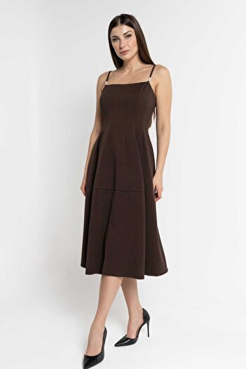Nichii Women's Sleeveless Printed Midi Dress