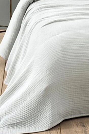 PANCHY CANKY 4 Layer Muslin Single Bedspread - Pique (150 X 200cm)