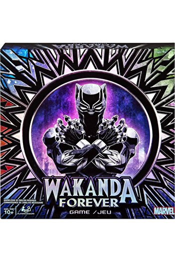 Marvel Spin Master Games Wakanda Forever, Black Panther Dice-Rolling Game for Families, Teens and Ad