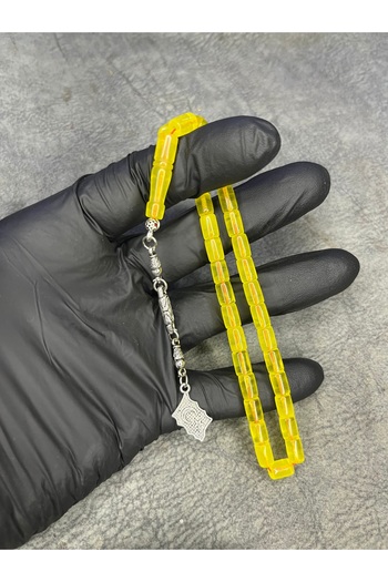 Mos Tespih Wrist-Length Moire High-End Tightening Amber Prayer Beads