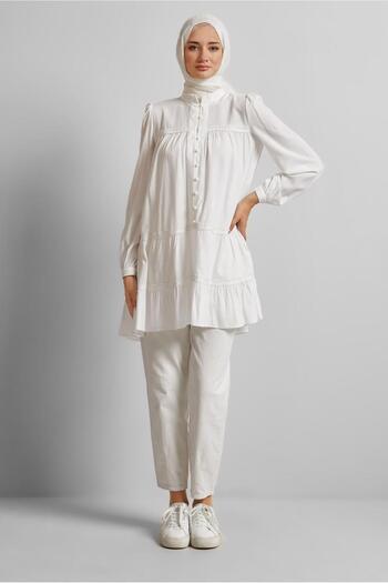Alvina Flange Detailled Tunic 45493