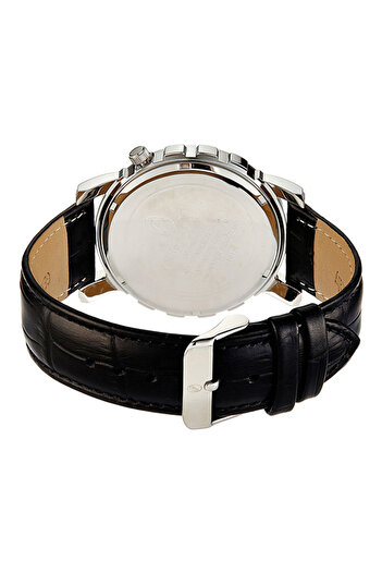 Philippe Moraly of Switzerland Men's Leather Analog Watch