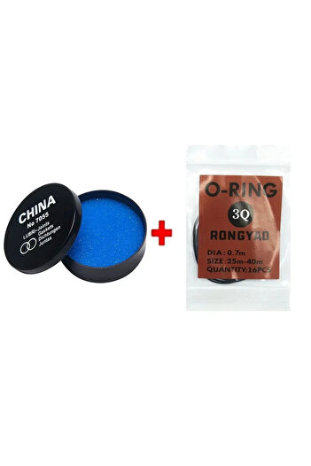 Choice BB-0.7 Watch Back O-Ring Case Waterproof Oil Box Watch Crown O-Ring Gasket Silicone Grease Seal Lubr