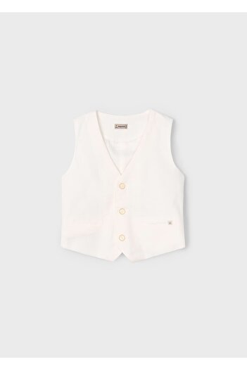 MAYORAL Boy's Linen Vest