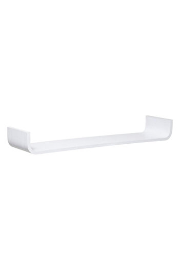 Five Simply Smart Fixy Curved Rectangular floating Wall Shelf 80 cm