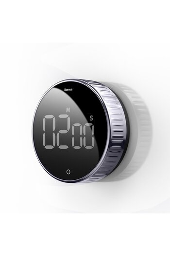 Baseus Temporizator electronic rotativ negru