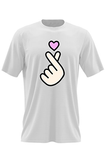 OEM Tricou barbati TS Heart Finger Blood Sweat Tears