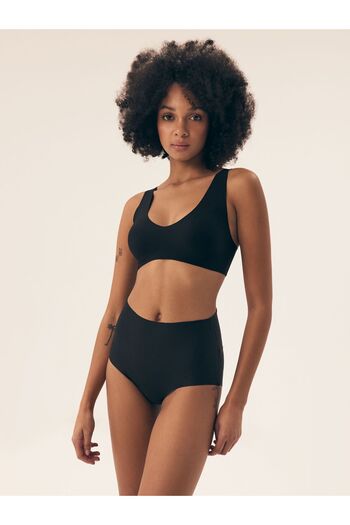 Henderson Women's High Waisted Panties & 2 pcs & 100% Cotton & Universal Character & Smooth Cut | Bump