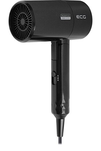 ECG Modifica Nera Ionizing Hair Dryer, 1600 W, 2 temperature levels, concentrator, black