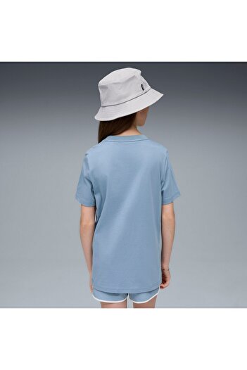 Puma Tričko Ess No. 1 Logo Tee G, modré, dětské