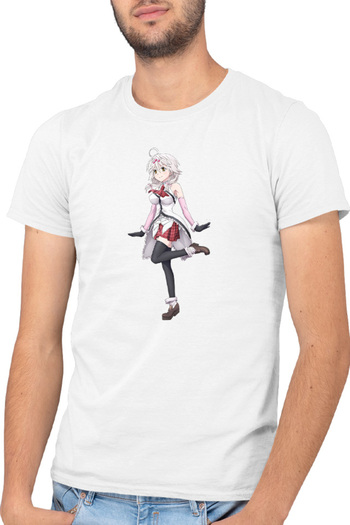 OEM Tricou barbati Trinity Seven Kurata Yui Heart Lovely Doki Waifu