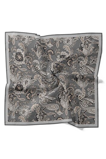 Levidor Ethnic Shawl Pattern Sparkling Crystal Scarf