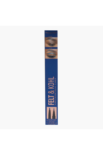 MAKEUP REVOLUTION Felt & Kohl Precision Dual Liner