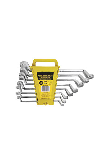 flores Combination wrenches with offset CR-VN, 6 - 17, 6 pcs / set