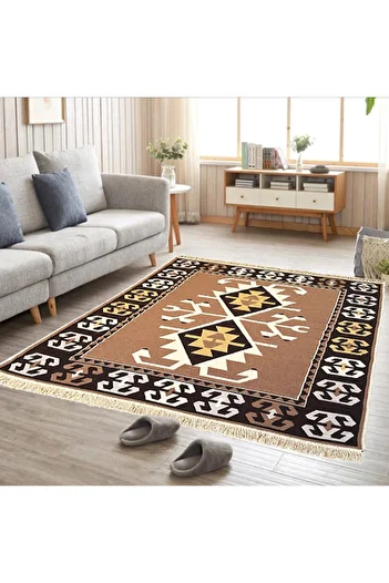 OEM Covor Țesut Tradițional, 2 fețe, 200x300 cm, CTT329