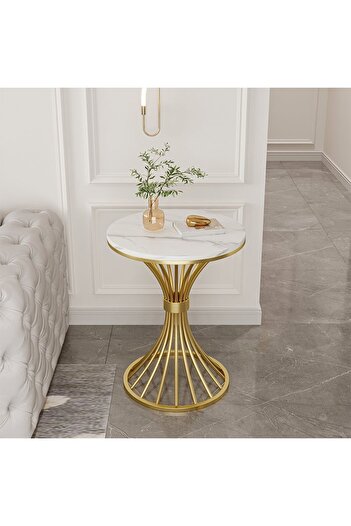 Türkiye Modern Luxury Corner Marble Side Table