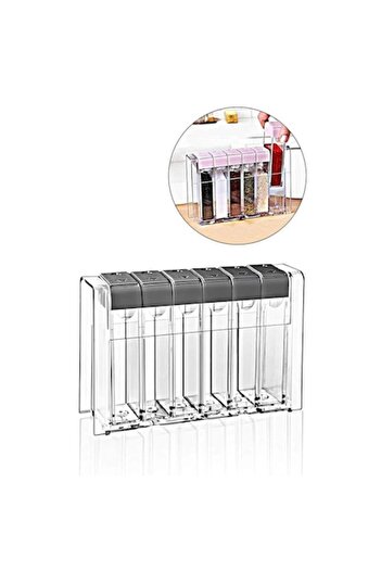 ANGMAD Kitchen Set, 6 Spice Storage Containers