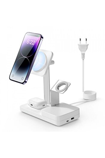 ESR 6in1 MagSafe Charging Station, 100W - (6E007) - White