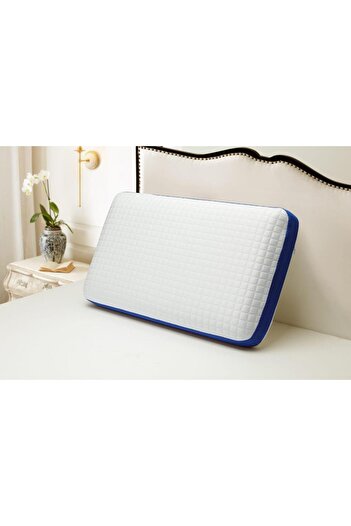 KBOX Cooling Memory Foam Pillow for Sleeping 70x40x14 cm Soft Breathable Mesh Cover for Neck Support