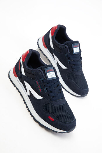 SOHO Navy Blue-White Men's Sneaker 20760