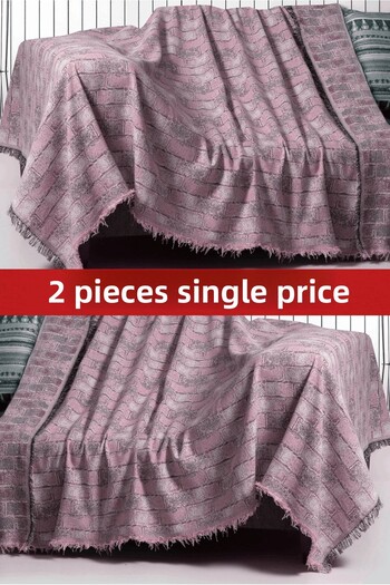 Rell Home 170X220Cm Woven Sofa Cover Set - Double