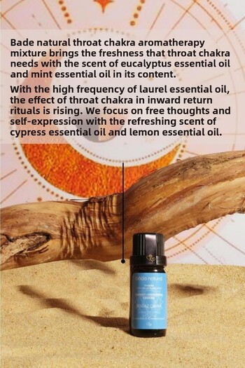 Bade Natural 10 Ml Throat Chakra Aromatherapy Mix