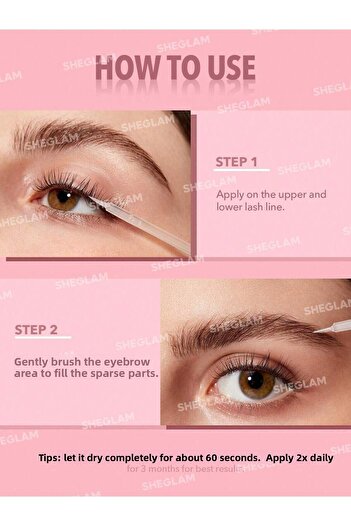 SHEGLAM Gro-Pro Nourishing Lash Serum, Clear 2.4ml