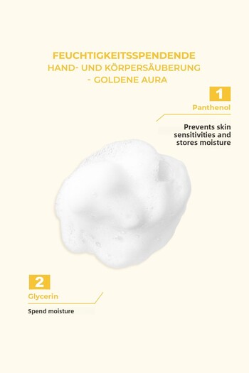 THE BATH FACTORY Hydratační mýdlo na ruce a tělo - zlatá aura