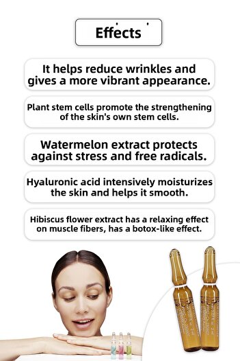 Skin Accents Root Ampoule Stem Cell Complex Skin Serum 1 Piece Dermaroller Dermapen Serum