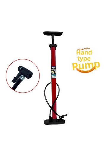 Badem10 Classic Hand Held Plastic Bicycle Pump and Bit Set