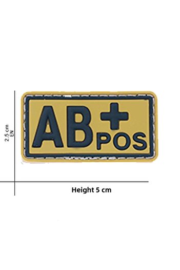 SINGLE SWORD Mil Tec Blood Group Military Patch Συλλογή Ευρωπαϊκής Αριθμού Κίτρινο