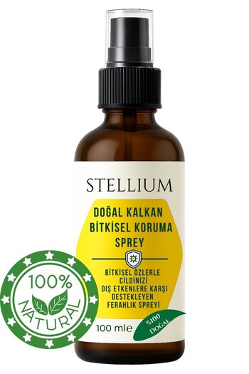 STELLIUM Doğal Koruma Spreyi 100 ml | Sinek, Böcek, Bit, Kene, Akar Karşıtı Bitkisel Sprey-sinek Kovucu