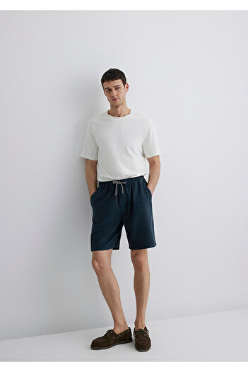 Mavi Navy Blue Shorts 0410188-87822