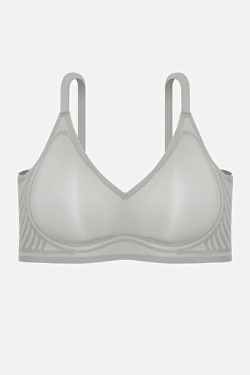 Wonna Ghost laser cut non-wired Stitch-Free bra - non-supportive - 2806 - grey