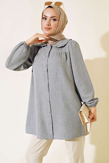 Kirazgym Baby Collar Shirt - Stylish Design