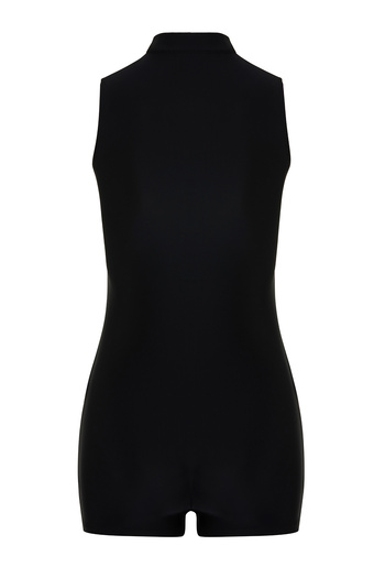 REMSA Zippered Swimsuit with Black Shorts 1860