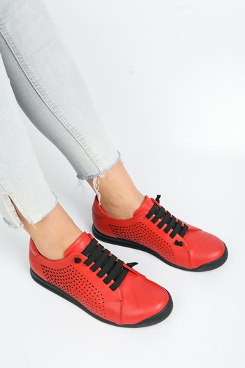 AYOOLS Genuine Leather Women's Orthopedic Shoes - Casual Breathable, Thermo Sole Oxy1602