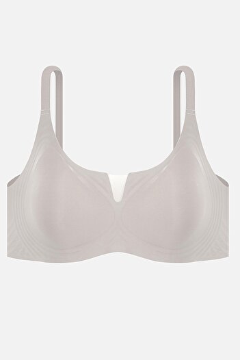 Wonna Ghost laser cut non-wired Stitch-Free bra - non-supportive - 2817 - gray