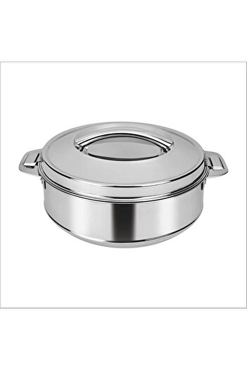 Chefline Belliza Stainless Steel Hotpot, 4000 mlElegant Thermal Casserole for Heat Retention