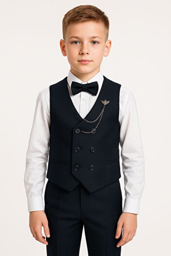 SIRRI Boy's Lordino Vest Set 4 Pieces (Ages 2-13)